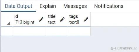 PostgreSQL 数组类型操作使用及特点详解