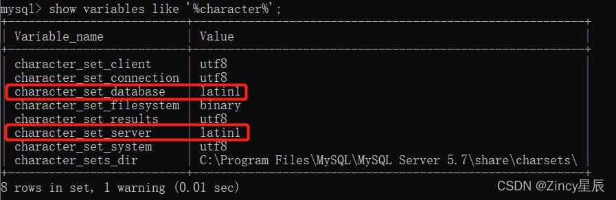 MySQL数据库字符集修改中文UTF8(永久修改)