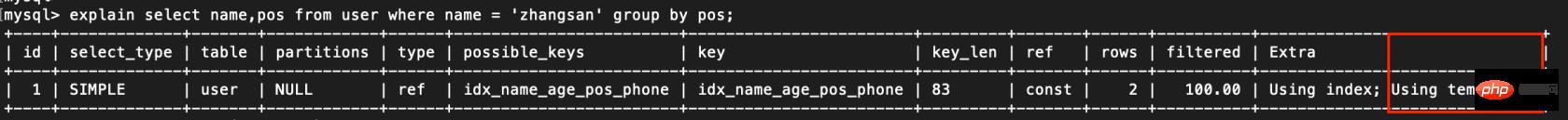 索引失效的情况
