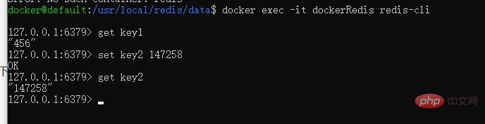 docker redis-cli 客户端