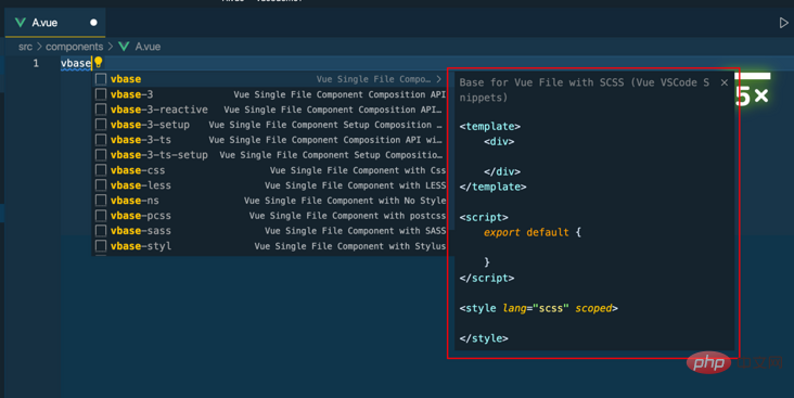 Vue VSCode Snippets Vue VSCode Snippets
